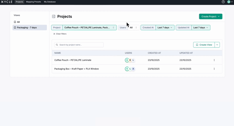 How to update a view