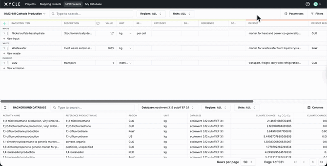 upr-preset-parameters
